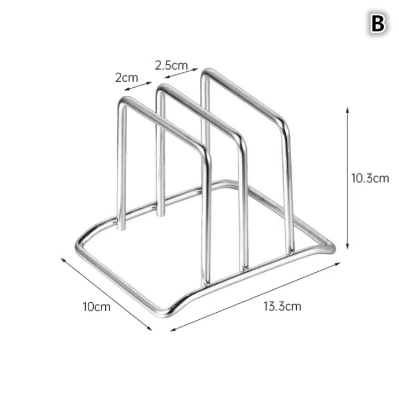 Solution de rangement de cuisine, support antirouille pour couvercle de Pot, support de rangement en