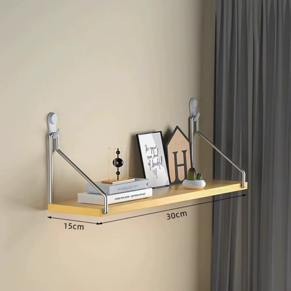 Étagère murale en bois au Design moderne, organisateurs suspendus, étagère de rangement, conception 