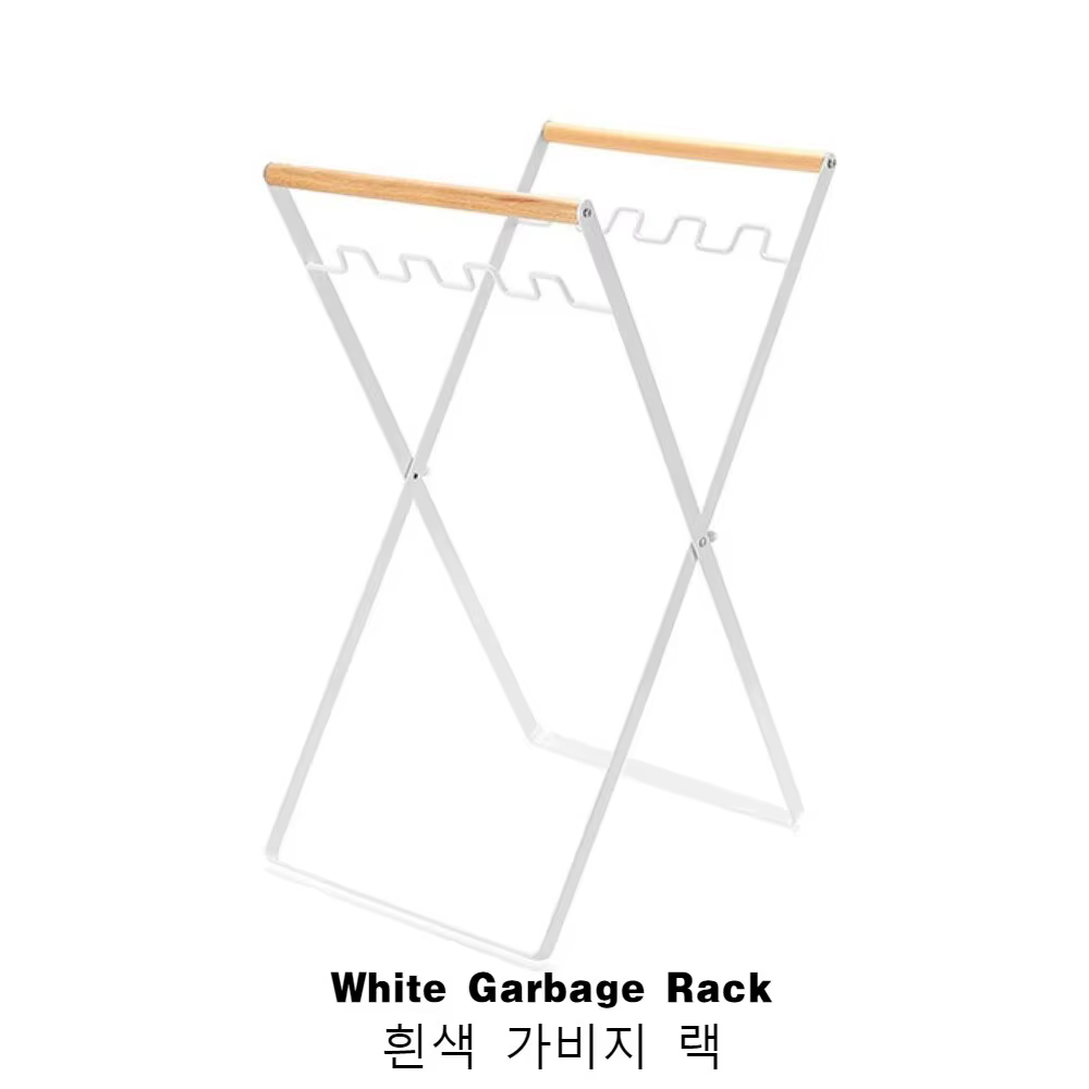MOUNTAINHIKER Camping en plein air support de rangement Portable en plastique sac poubelle support m
