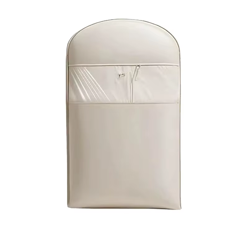Sac de rangement pour armoire, sac de compression suspendu pour doudoune avec fermeture éclair, hous