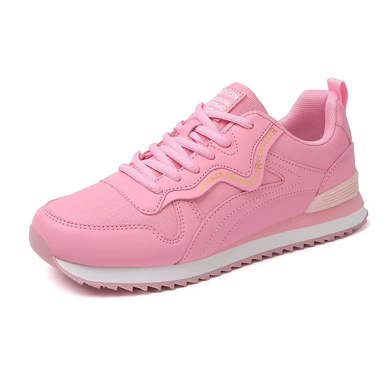 Chaussures de sport décontractées pour femmes, amortissantes, antidérapantes, à lacets, respirantes,