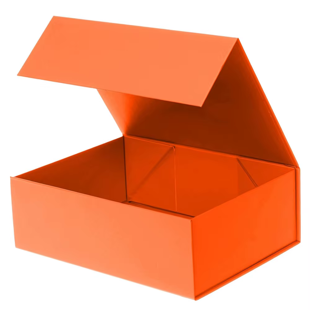 Grande boîte cadeau magnétique avec couvercle, boîte d'emballage cadeau pliable pour cadeau de remis