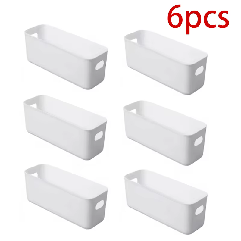 Boîte de rangement multifonctionnelle, 12/6 pièces, boîte de rangement durable de grande capacité, r