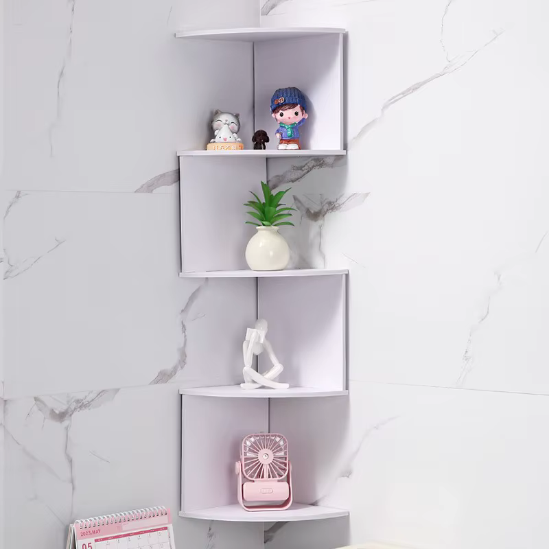 Étagère murale élégante au design moderne, gain de place pour livres et décoration dans la chambre o