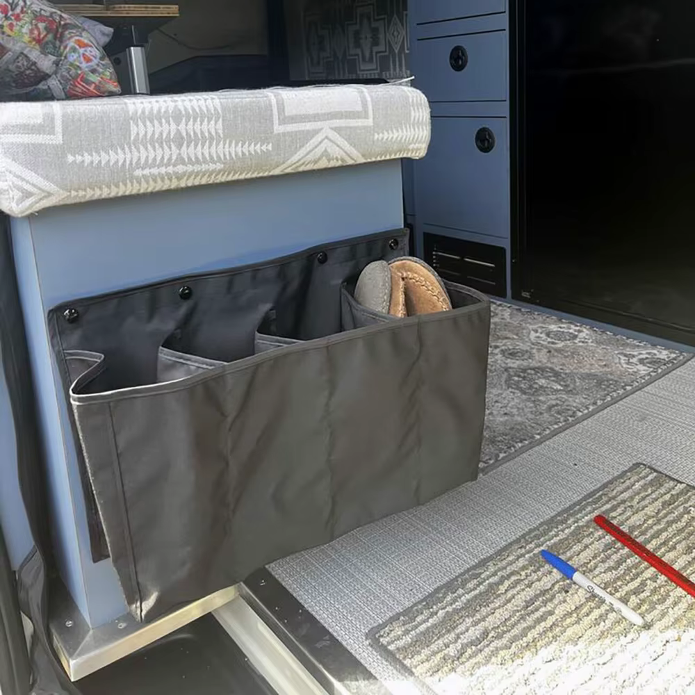 Sac de rangement pour chaussures de camping-car, 10 pouces, 4 poches, solution de rangement pour cha