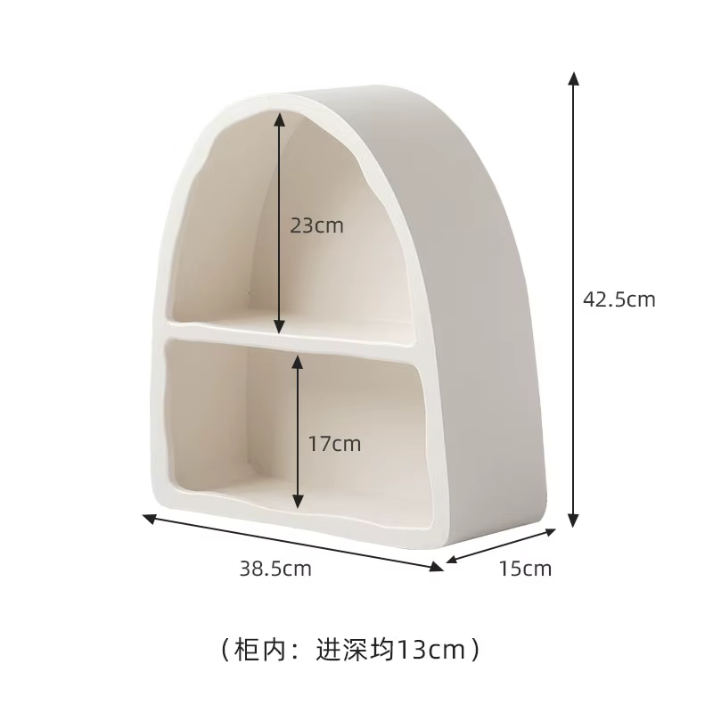 Organiser le sol armoires De salon artisanat crème coin armoire moderne adultes blanc Meuble De Rang