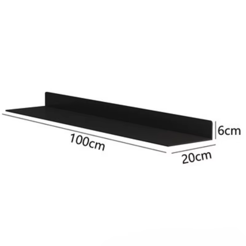 Étagère murale LED esthétique pour chambre à coucher, organisateurs de bureau, vernis à ongles, étag