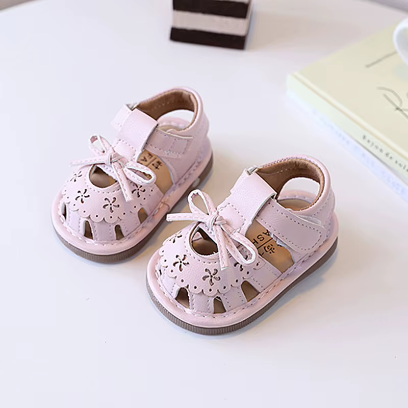Chaussures de marche pour bébé, semelle souple ajourée, chaussures de plage pour enfants, flexibles 