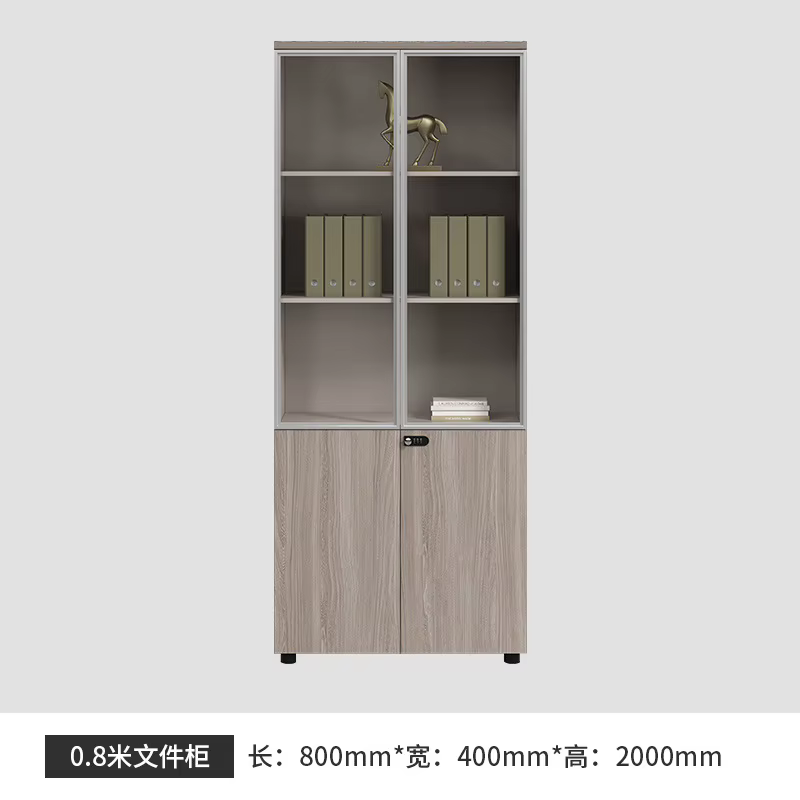 Classeur de bureau, armoire de rangement de fichiers en bois, armoire de bureau, casier avec serrure