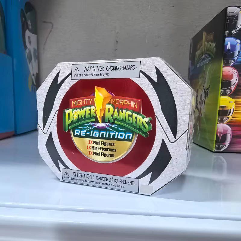 Playmates POWER RANGERS Re-ignition Anime Mini Figures Doll Blind Box Toys Action Figure Model Colle
