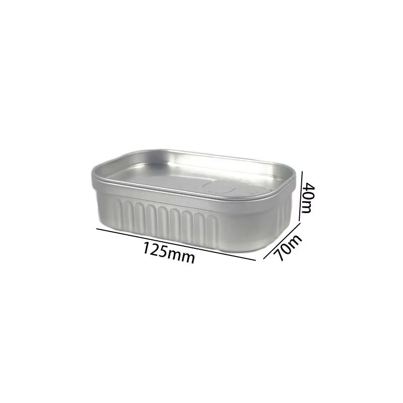 Boîte en fer blanc mini décorative en forme de boîte de conserve pour organiser boucles d'oreilles, 