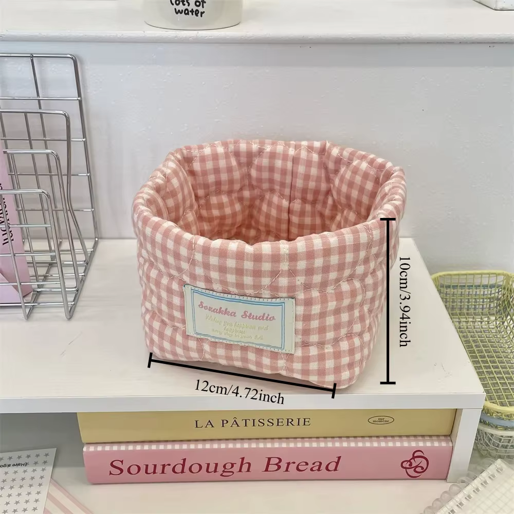 Panier de rangement multifonction pliable grande capacité pour la maison, organiseur de bureau matel