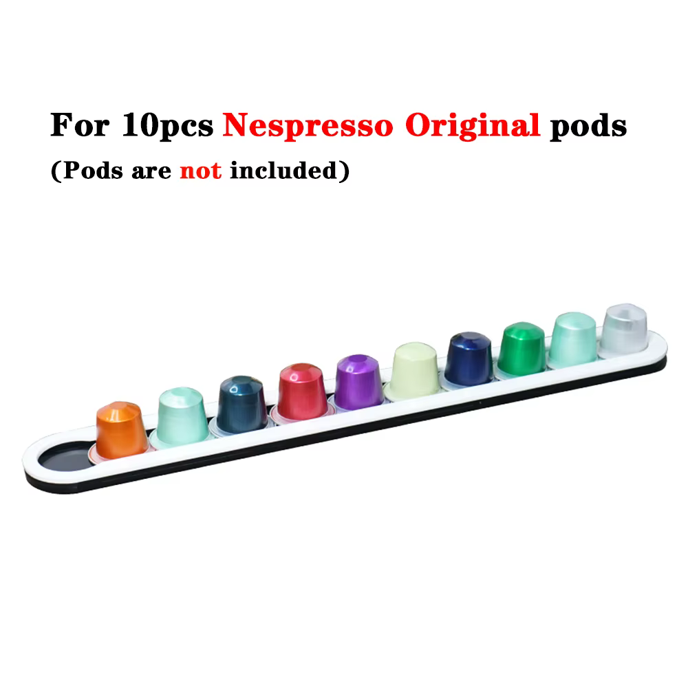 Support mural de stockage de dosettes de café en acrylique, support de stockage de Capsules de café,