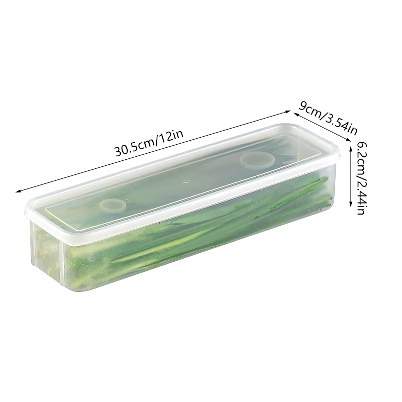 Boîte de rangement hermétique en plastique pour la conservation des spaghettis, porte-aliments, réci