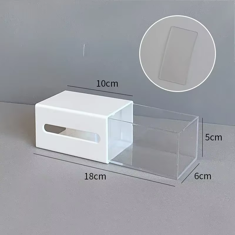Boîte de Rangement Murale pour Bijoux, Coton-Tige Cosmétique, Pinces Officielles, Épingle à Cheveux,