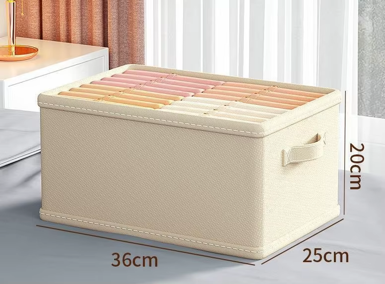 Boîte de rangement pliable pour vêtements, boîte de rangement pour sous-vêtements, armoire de chambr
