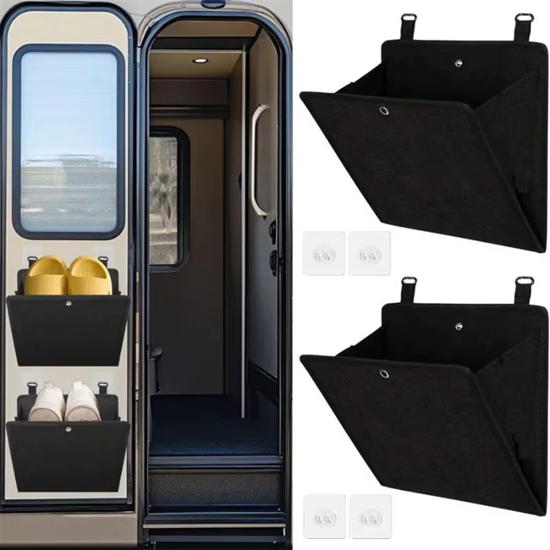 Étagère murale de rangement pour chaussures de camping-car, sans perçage, polyvalente, pour camping-