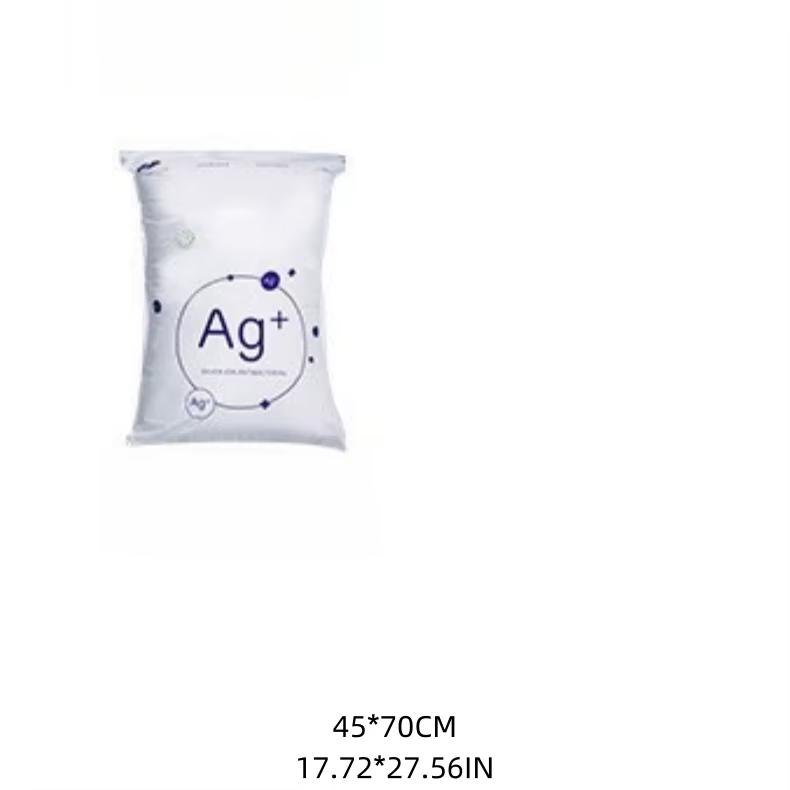 Sacs sous vide antibactériens, pas besoin de pompe, grand sac de rangement en plastique, rangement d