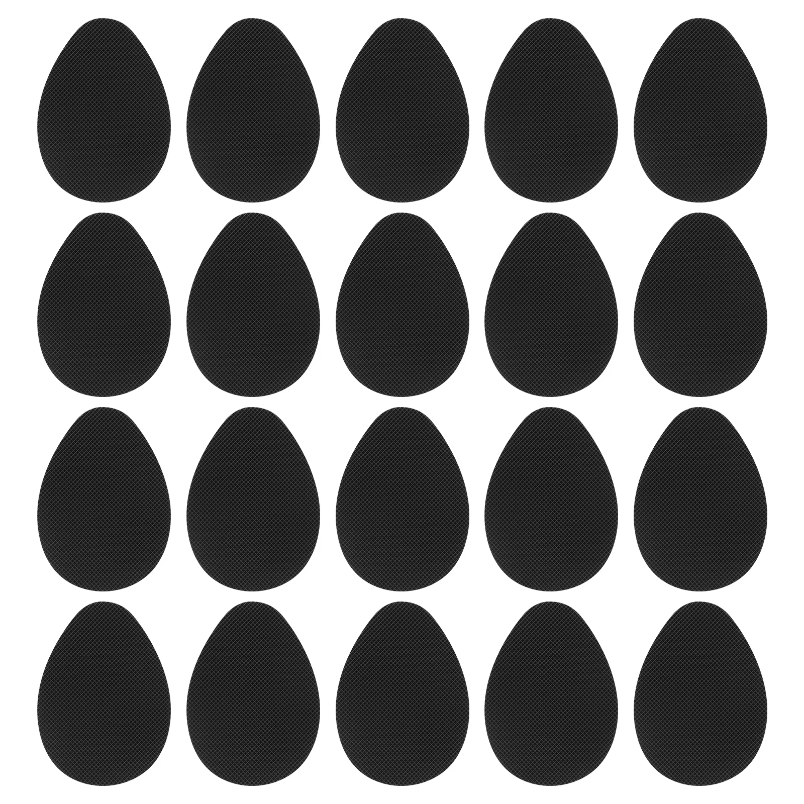20 protections de semelle de chaussure en caoutchouc, antidérapantes, pour talon et semelle, pour bo