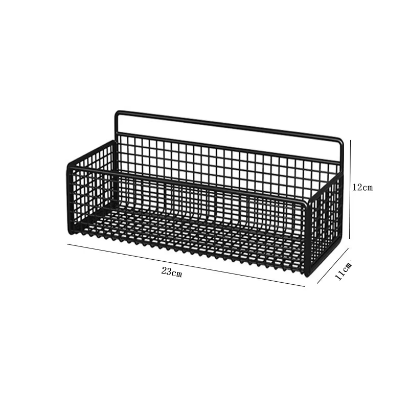 Étagère de rangement murale sans perçage pour salle de bain, imperméable, durable, multifonctionnell