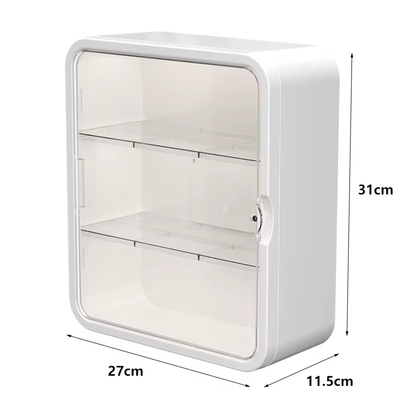 Tenture murale sans poinçonnage, installation familiale, armoire médicale sur pied, support de range
