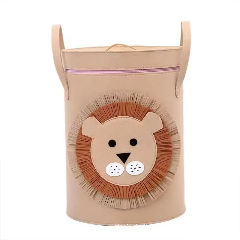 Panier de rangement pour jouets avec couvercle, grande capacité, pliable, pour chambre, salle de jeu