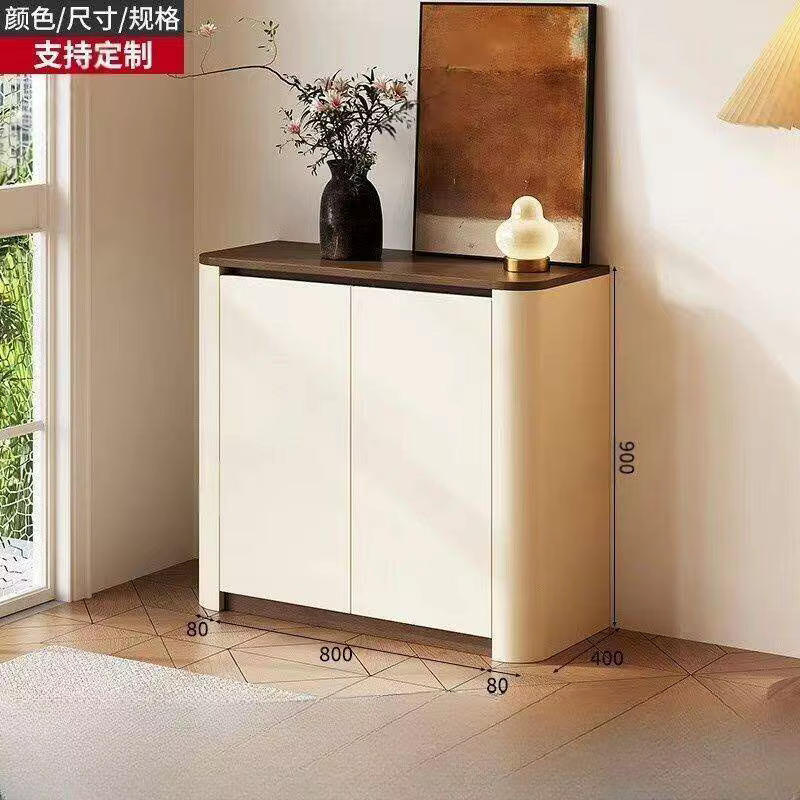 Étagère de rangement de luxe sur pied pour salon, entrée et cuisine, style nordique