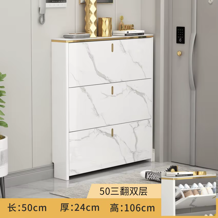 Meubles de rangement pour chaussures de style italien, multiples, de luxe, fermés, de style farmhous