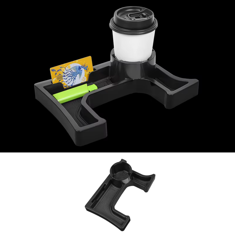Boîte de rangement latérale pour manette de vitesse, console de changement de vitesse, accessoires d