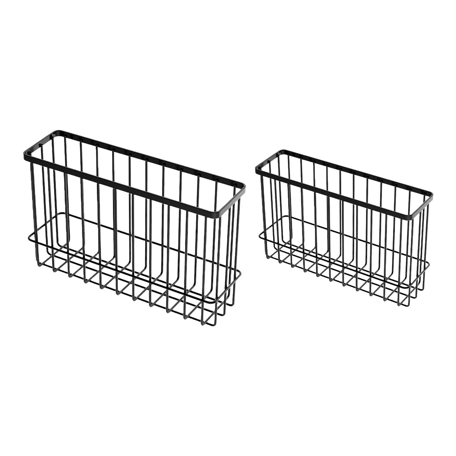 Boîte de rangement de porte d'armoire de cuisine multifonctionnelle, étagère de livre de support de 