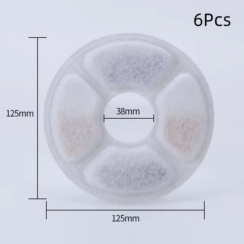 Filtre de remplacement pour fontaine à eau potable pour chien et chat, filtres de remplacement au ch