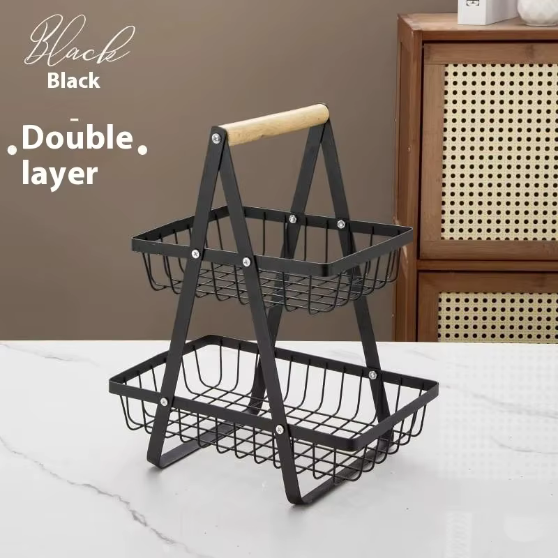 Étagère de rangement pour fruits et légumes, plateau à fruits, plateau à collations, étagère de rang