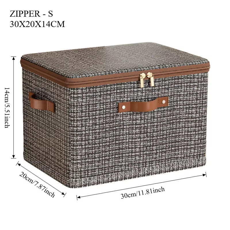 Conteneur de rangement de placard pliable, poubelle de rangement de vêtements de garde-robe de maiso