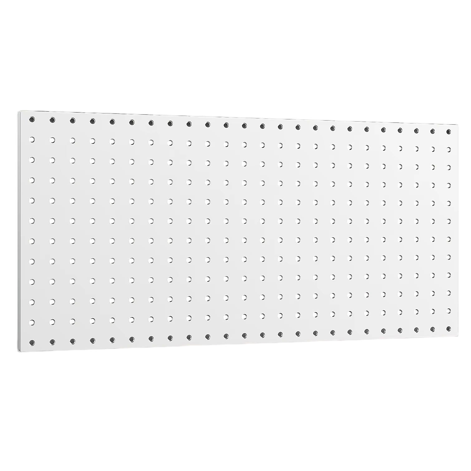 1 panneau perforé métallique pour mur de garage, outils de garage, établi, organisateur d'outils