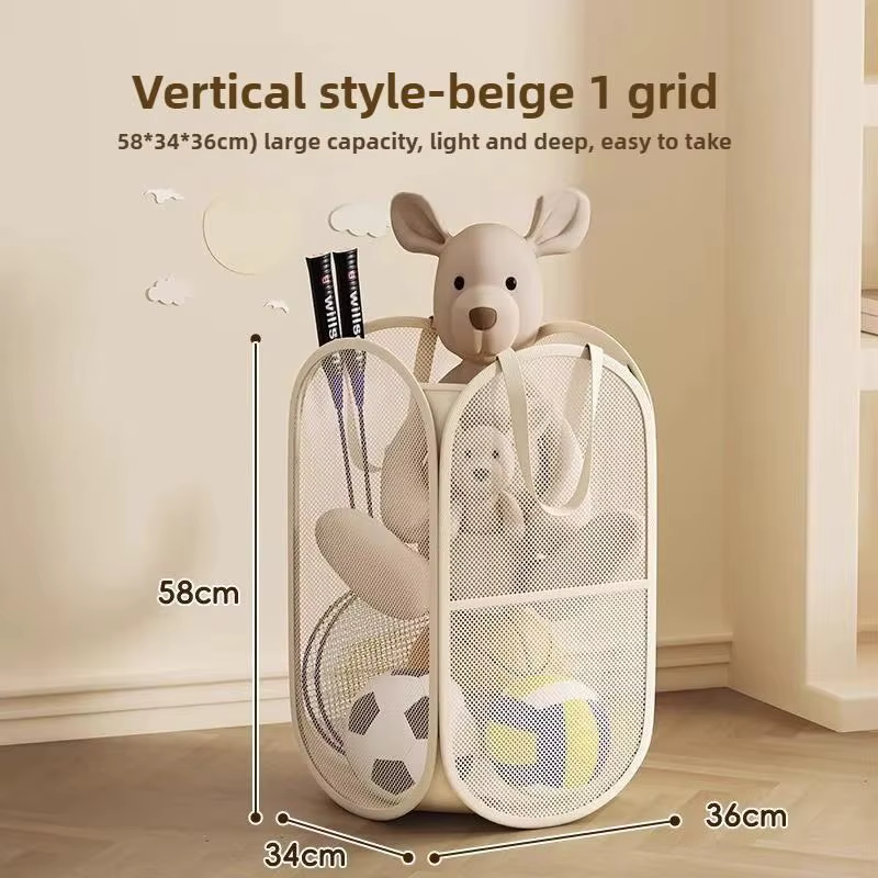 Panier de rangement pour jouets pour enfants, panier à linge de grande capacité, panier de rangement