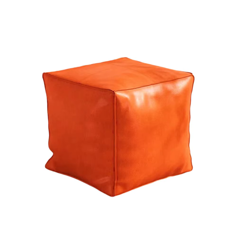 Pouf marocain carré antidérapant, grande capacité, sans rembourrage, housse de coussin non garnie, i