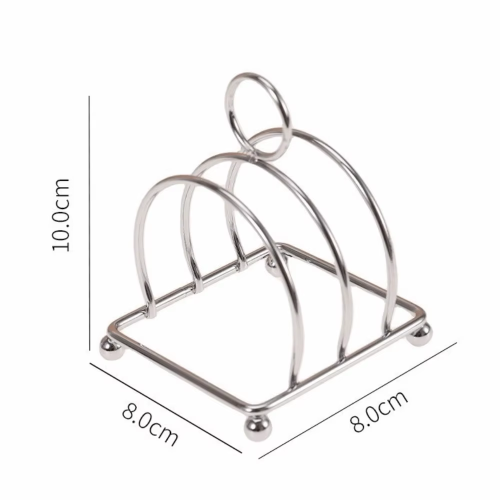 Support à pain en acier inoxydable multifonctionnel, gain de place, présentoir alimentaire stable, g
