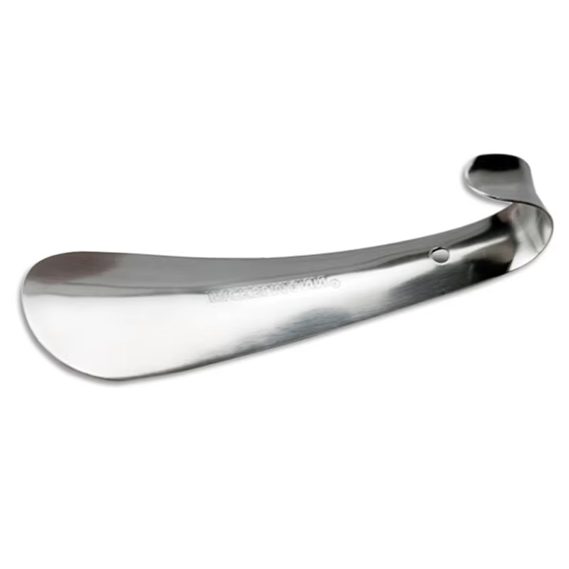 1 pièce Chausse-pied professionnel en acier inoxydable de 14,5 cm, outil de levage de chaussures