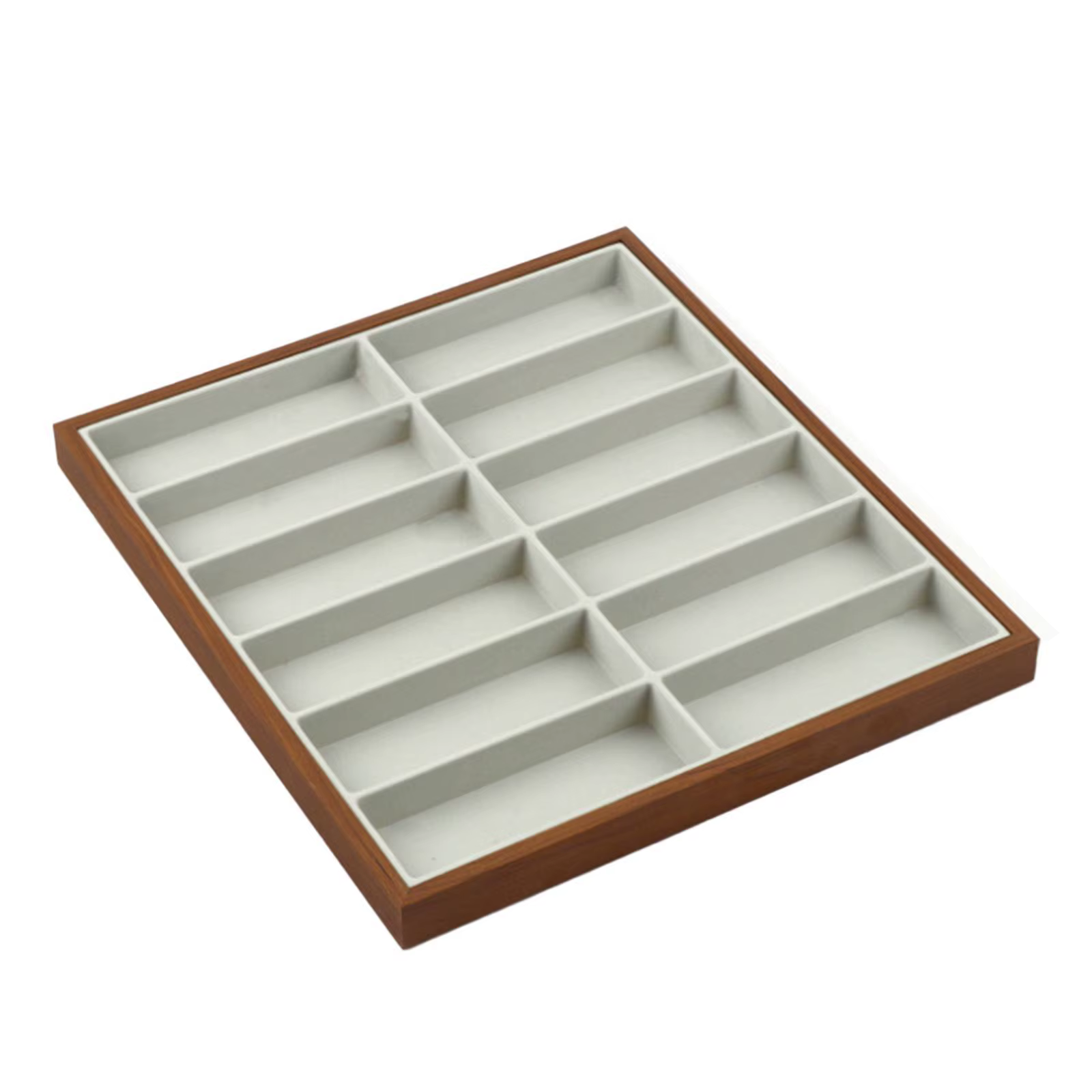 Boîte de présentation de lunettes, mallette de rangement de lunettes à 12 fentes, boîte de rangement