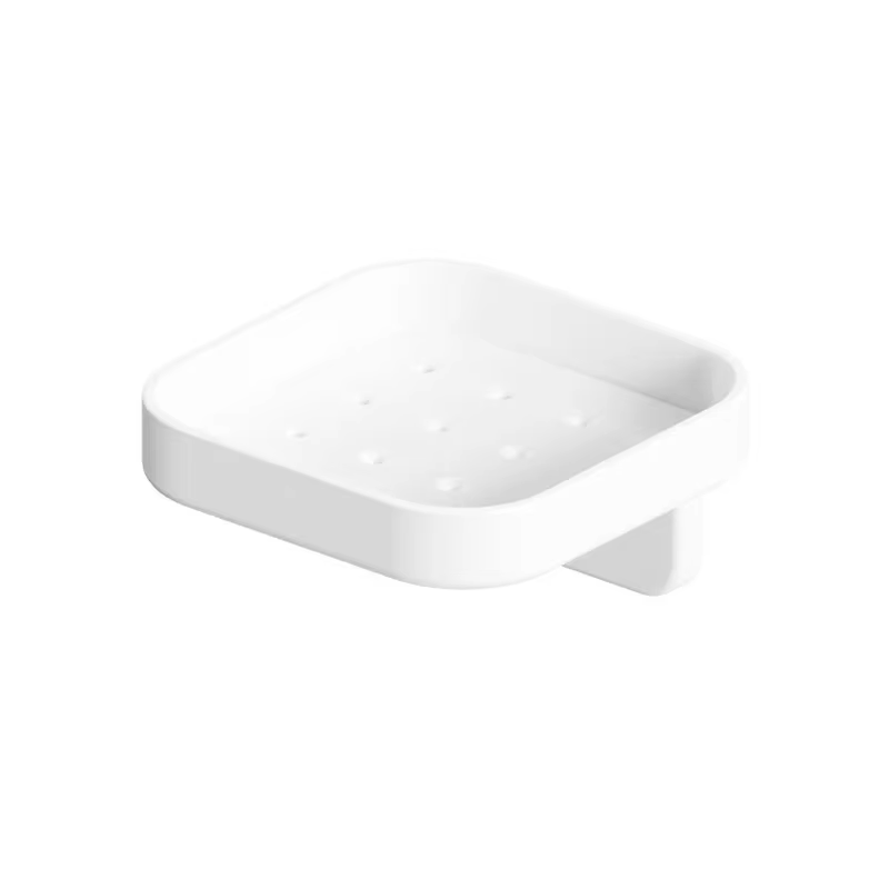 Étagère de rangement égouttable pour salle de bain, petits accessoires de salle de bain blancs, étag