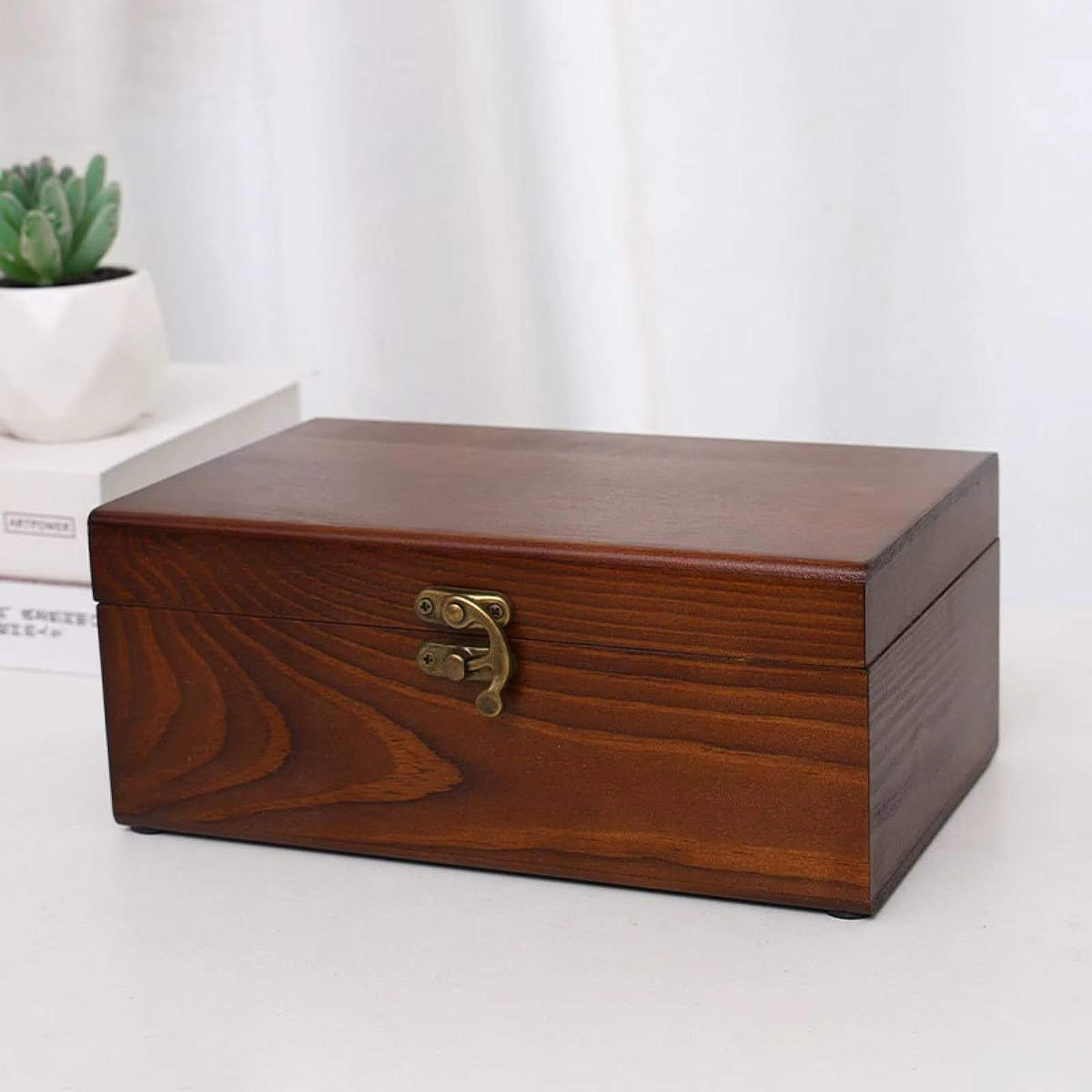 Boîte de rangement artisanale pour outils de couture et organisateur d'accessoires