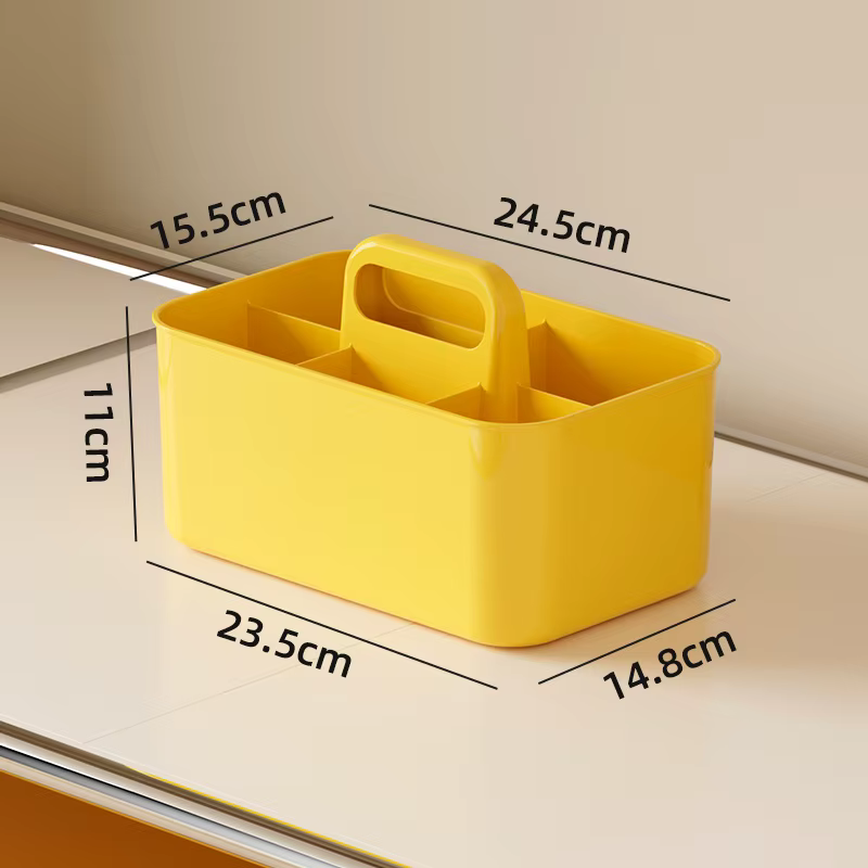 Boîte de rangement multifonctionnelle, boîte de rangement de bureau durable de grande capacité, rang