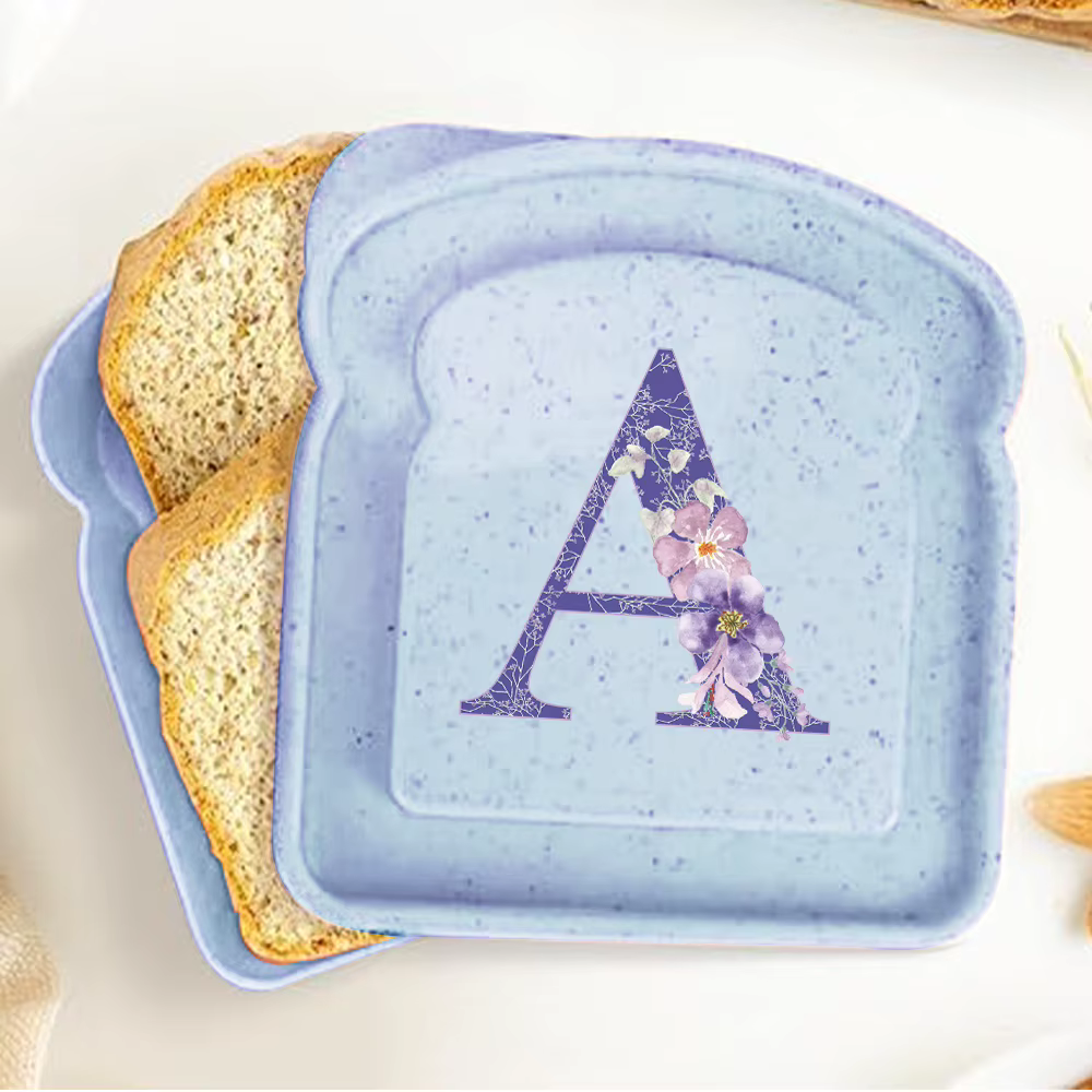 Boîte de rangement de pain grillé avec couvercle, conteneur de Sandwich de pain, sac à déjeuner, org