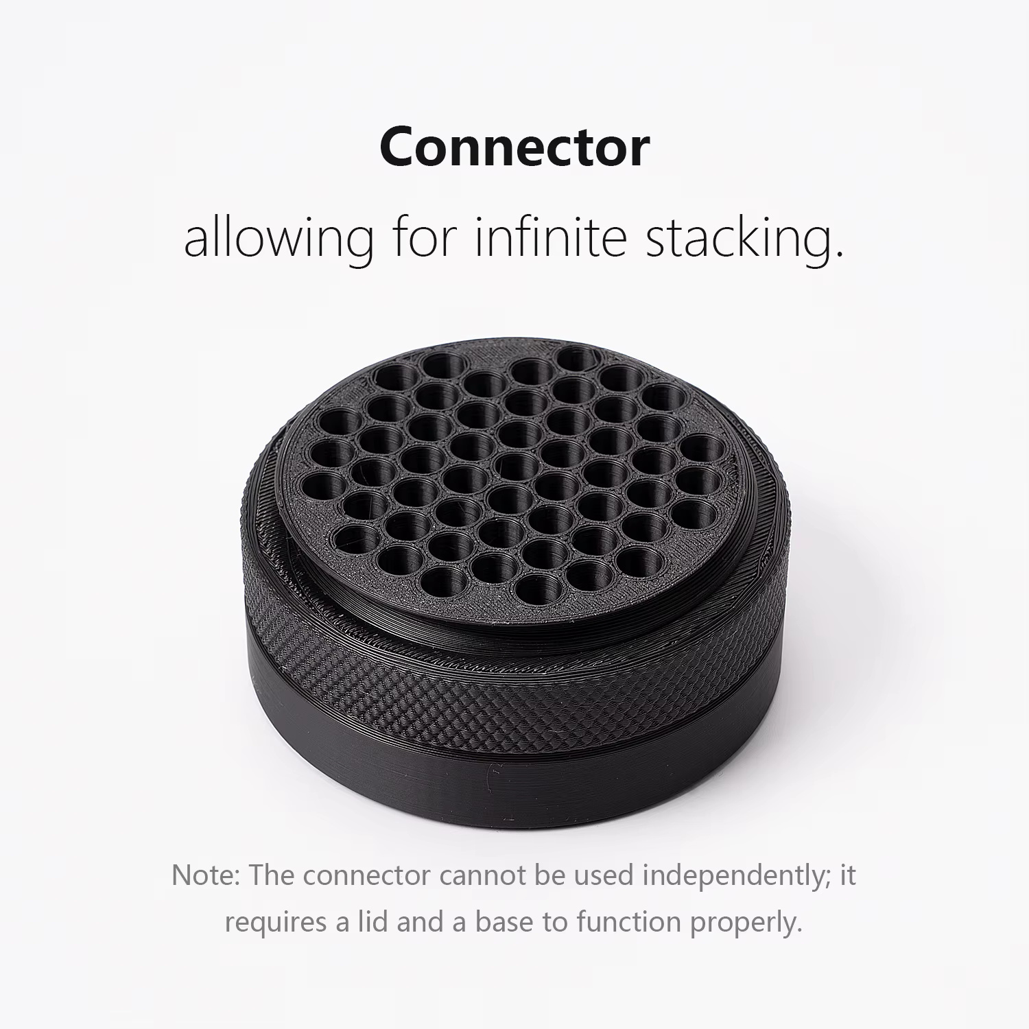 Boîte de rangement compacte et empilable pour munitions, pouvant contenir 50 cartouches de calibre .