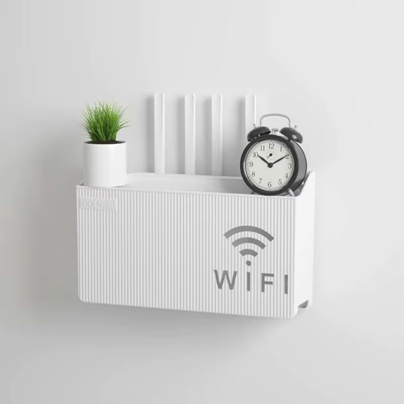 Support de rangement pour routeur, boîte de rangement pour décodeur TV