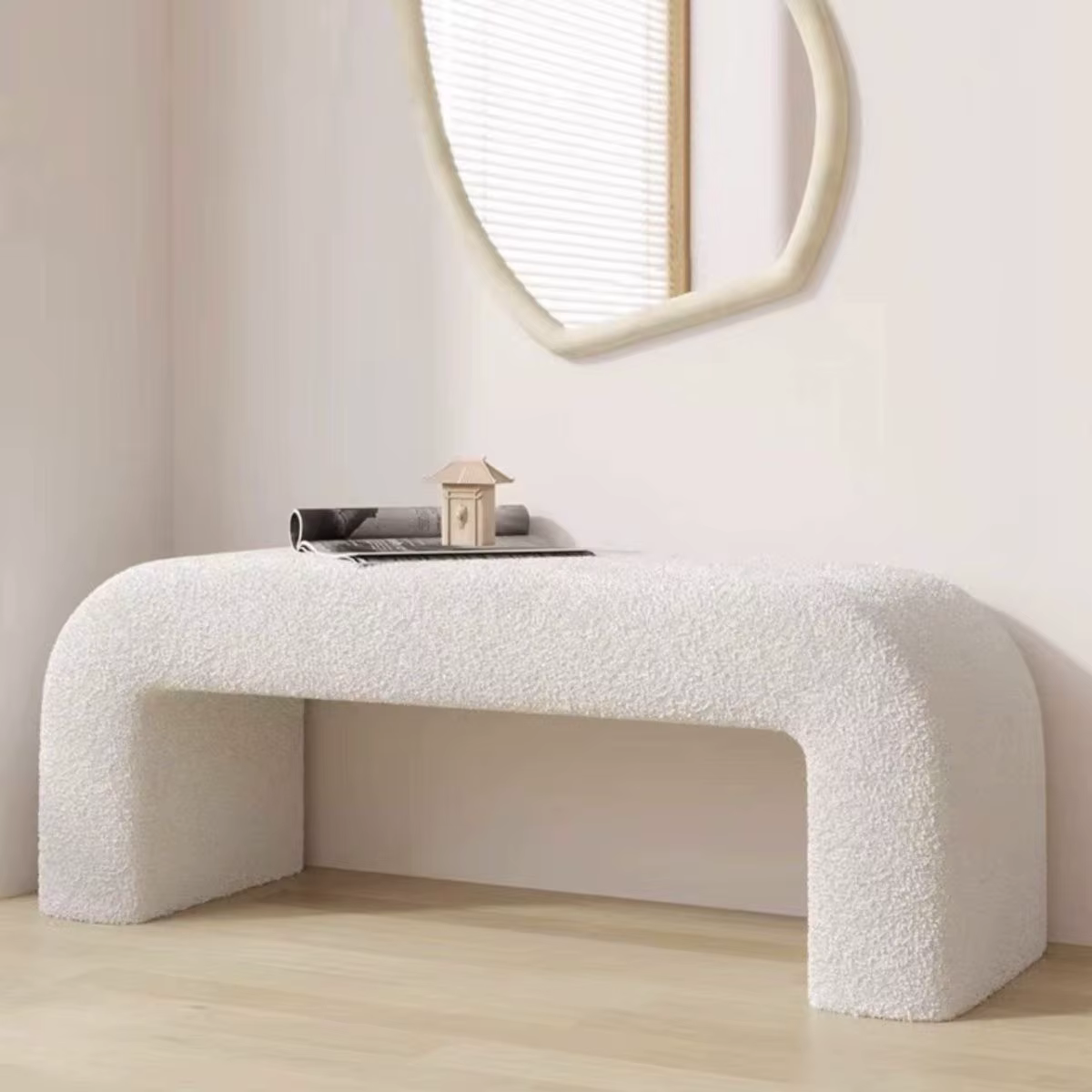 Banc à langer pour chaussures à l'entrée du couloir, banc long, canapé de salon, banc long, banc de 