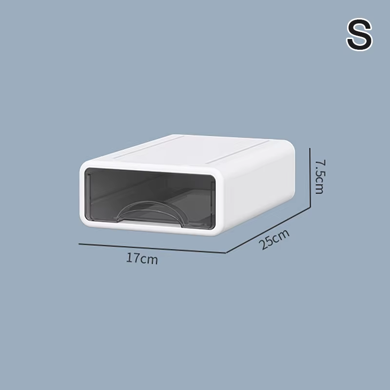 maveraW Caja en plastique Organisateur de bureau Tiroir Boîte de rangement de maquillage Conteneur d