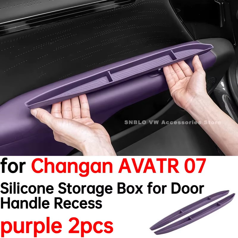 Boîte de rangement en Silicone pour poignée de porte, boîte de rangement pour poignée de porte encas