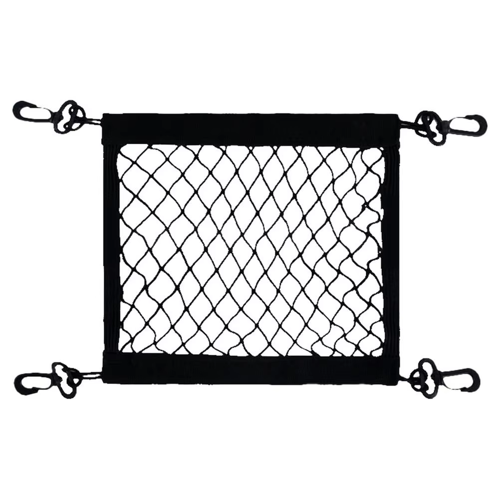 Filet de chargement pour moto, filet de rangement à haute élasticité avec 4 crochets, filet de range