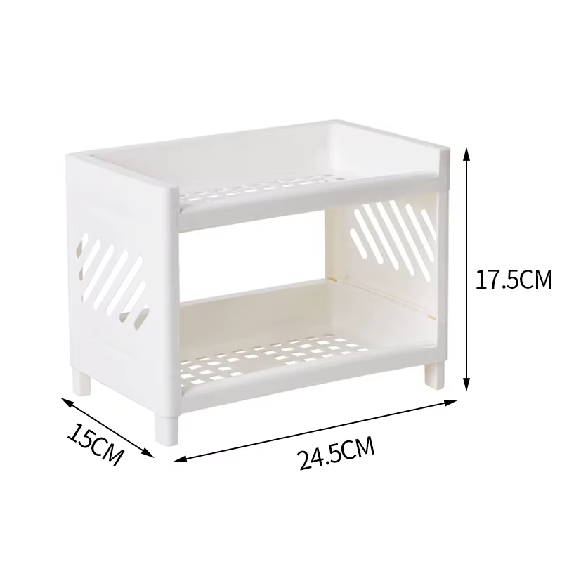 Étagères multifonctions étagère de rangement Double couche support de rangement de bureau étagères d